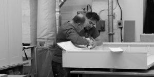 Traditional joinery and cabinet making at Barnes