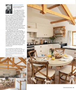 English Home magasine features a Barnes kitchen