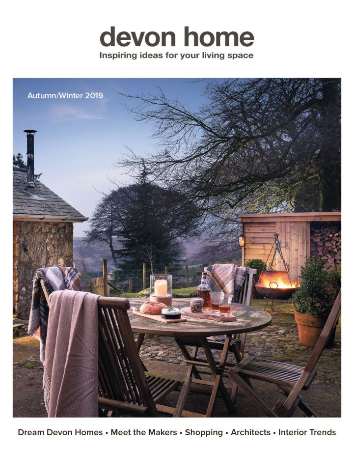 Devon Homes Feature a Barnes Kitchen shown on the magazine cover